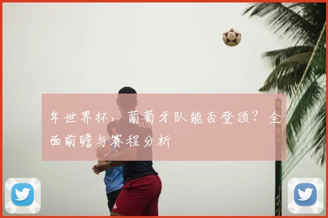 年世界杯，葡萄牙队能否登顶？全面前瞻与赛程分析